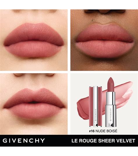 sheer velvet lipstick